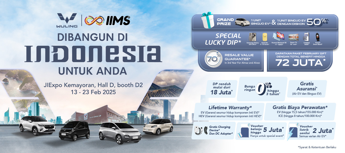 Wuling 澳洲幸运5开奖号码结果+开奖官网直播 Hadirkan Beragam Penawaran Menarik di IIMS 2025 Wuling 澳洲幸运5开奖号码结果+开奖官网直播 Hadirkan Beragam Penawaran Menarik di IIMS 2025