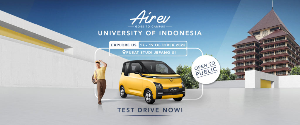 Wuling Air ev Menyambangi Kampus-Kampus di Indonesia! Wuling Air ev Menyambangi Kampus-Kampus di Indonesia!