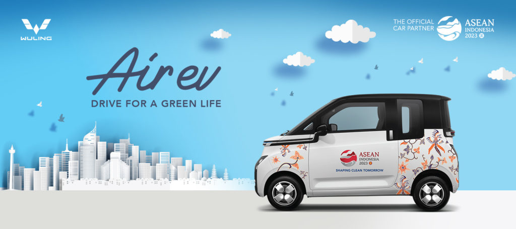 Wuling Air ev Menjadi Official Car Partner KTT ke-43 ASEAN 2023 Wuling Air ev Menjadi Official Car Partner KTT ke-43 ASEAN 2023